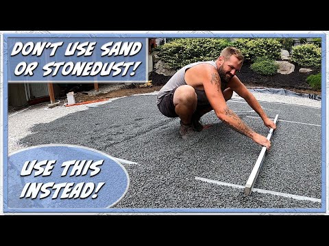 How To Screed For A Paver Patio (DIY)