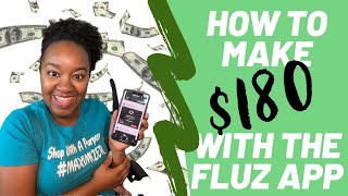 Fluz App! How to Make $180 From Home with the Fluz Cash Back App| Krys the Maximizer screenshot 3