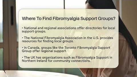 Where To Find Fibromyalgia Support Groups? - Fibromyalgia Wellness Channel