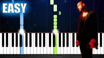Jaymes Young - Infinity - EASY Piano Tutorial