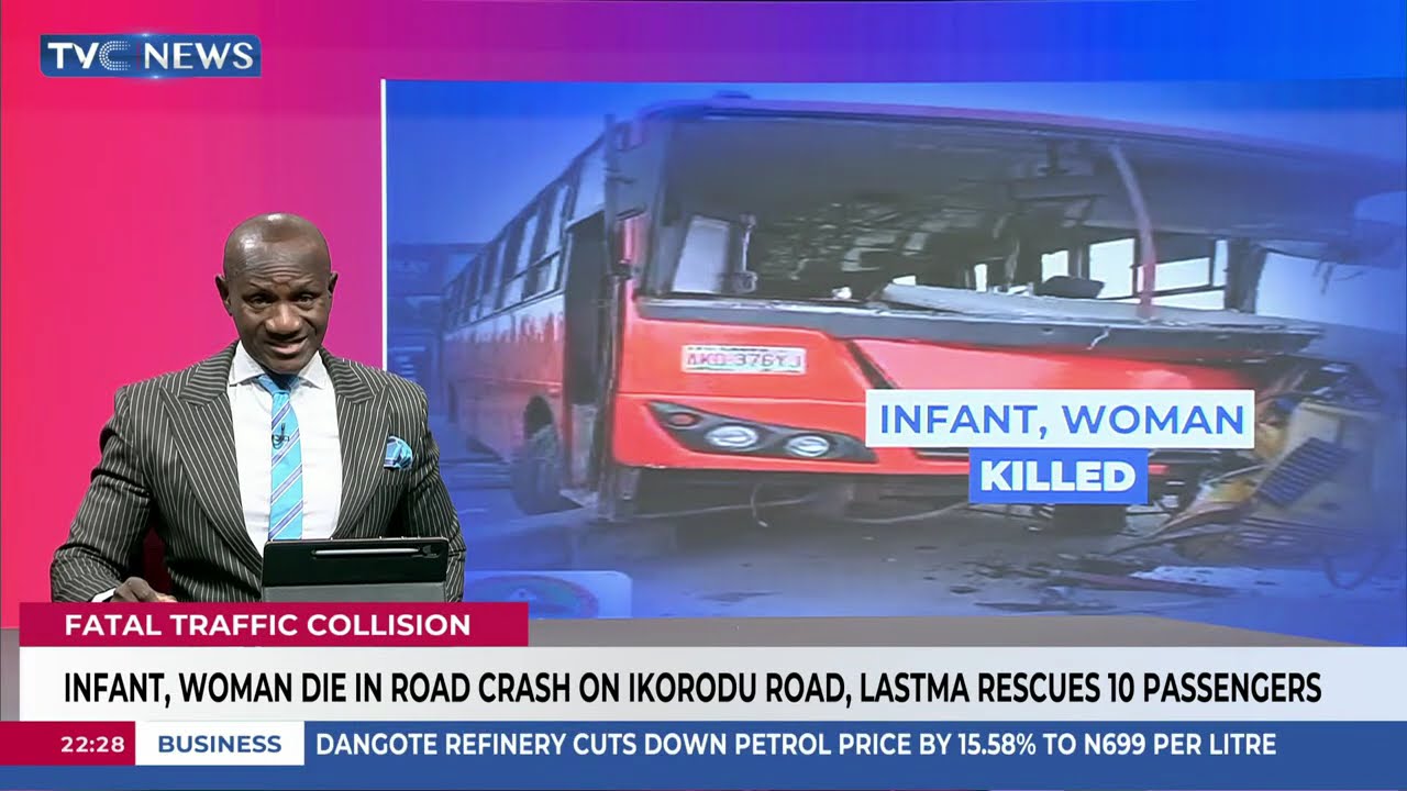 Infant, Woman Die In Road Crash On Ikorodu Road