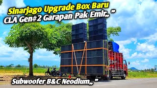 Upgrade Gak Nanggung' Sinar Jago Cek Sound Subwoofer Baru B&C Neo CLA Made In Bandung