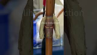 copper pipe brazing #heating #machine #induction #brazing