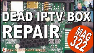 Dead MAG322 TV Streaming Mag Box, like Android STB Box  Can we fix it?