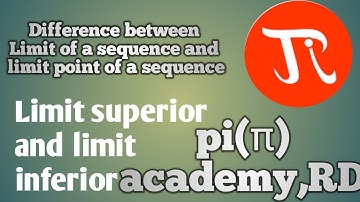 Difference between Limit and limit point of a sequence#real analysis