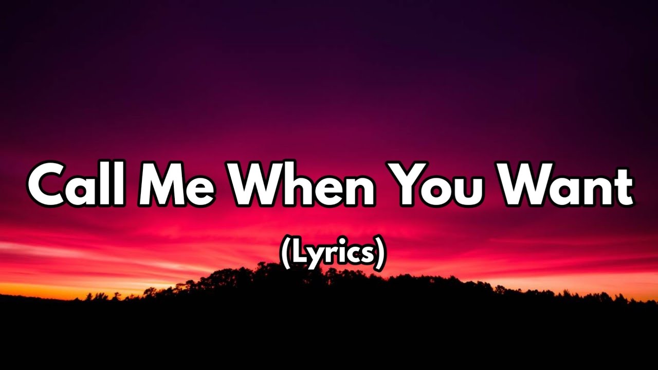 Call Me When You Want | A Soulful Anthem of Love & Vulnerability Call Me When You Want | A Soulful Anthem of Love & Vulnerability
