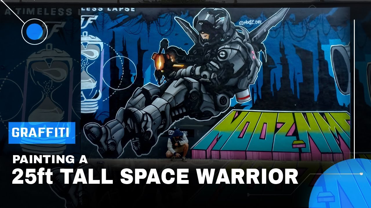 GRAFFITI IN INDIA |  TECHFEST 2018 IIT BOMBAY |  MOOZ GRAFFITI x NME GRAFFITI .