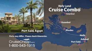 Holy Land Cruise Combo aboard Royal Caribbean Vision of the Seas. CruiseCheap.com