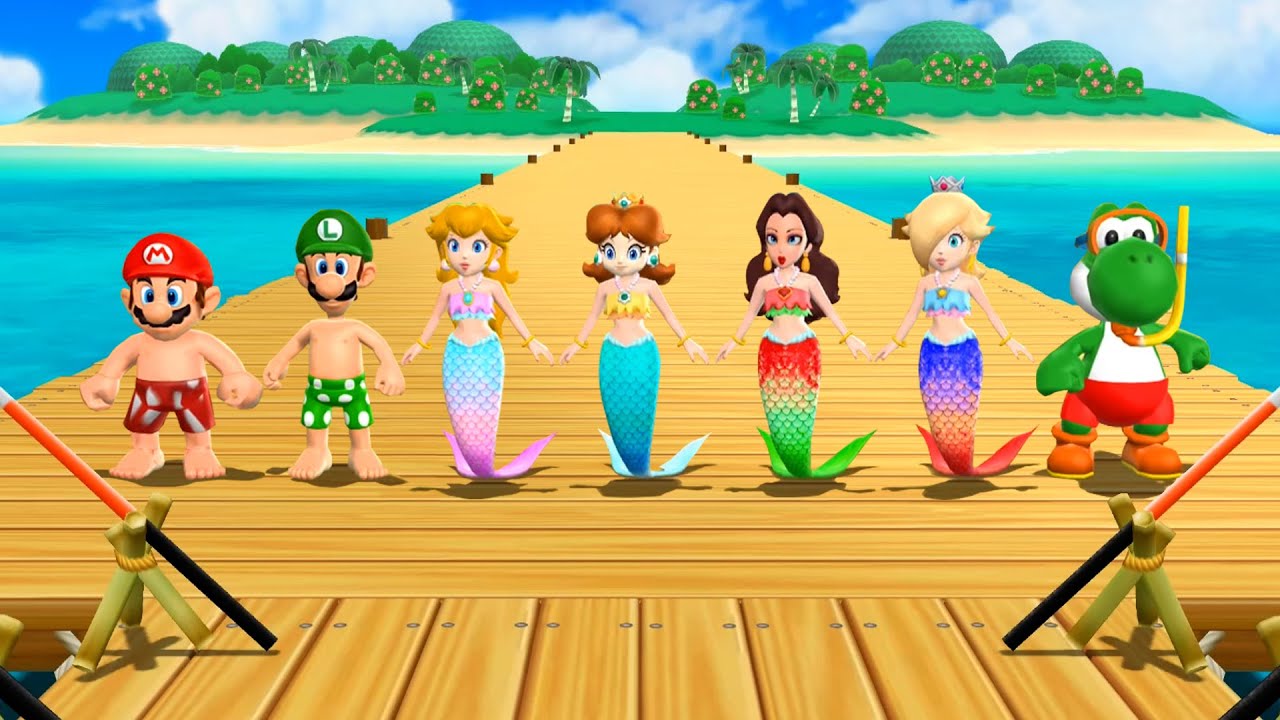 🌴【マリオパーティ9】全キャラクター水着コレクション！🌊
