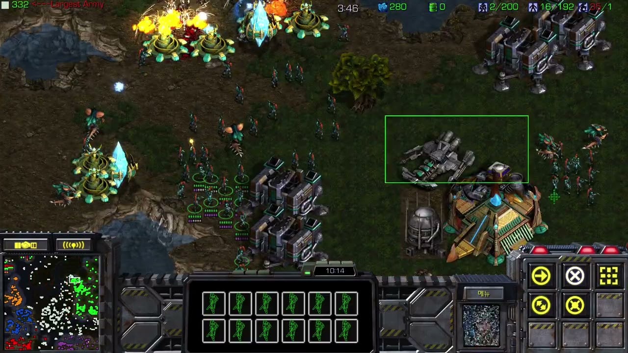 스타크래프트 유즈맵 - WW2 세계대전 디플협력 동부전선 방어전