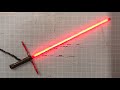 Hot Toys Kylo CCFL lightsaber with staggered ignition