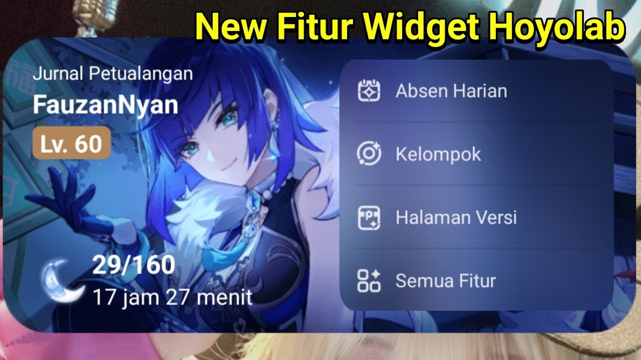 New Fitur Widget Hoyolab Genshin Impact YouTube new-fitur-widget-hoyolab-genshin-impact-youtube
