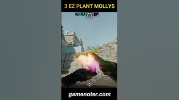3 EZ B Plant Mollys from T Side on Ancient #cs2 #ancient #shorts