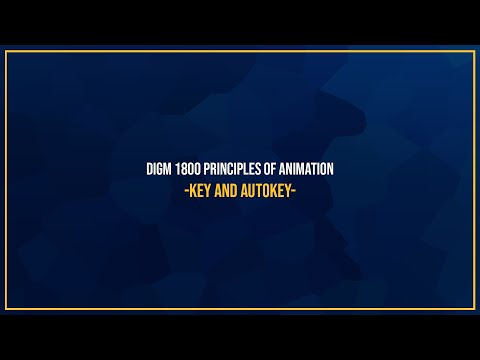 POA: Key And Autokey (Keyframes Part 2)