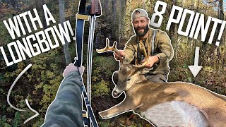 VIRGINIA SWAMP BUCK WITH A LONGBOW | Traditional Archery & Bowhunting | The Push Archery by The Push Archery 6,210 views 5 months ago 10 minutes, 14 seconds