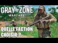 Gray zone warfare  quelle faction choisir 