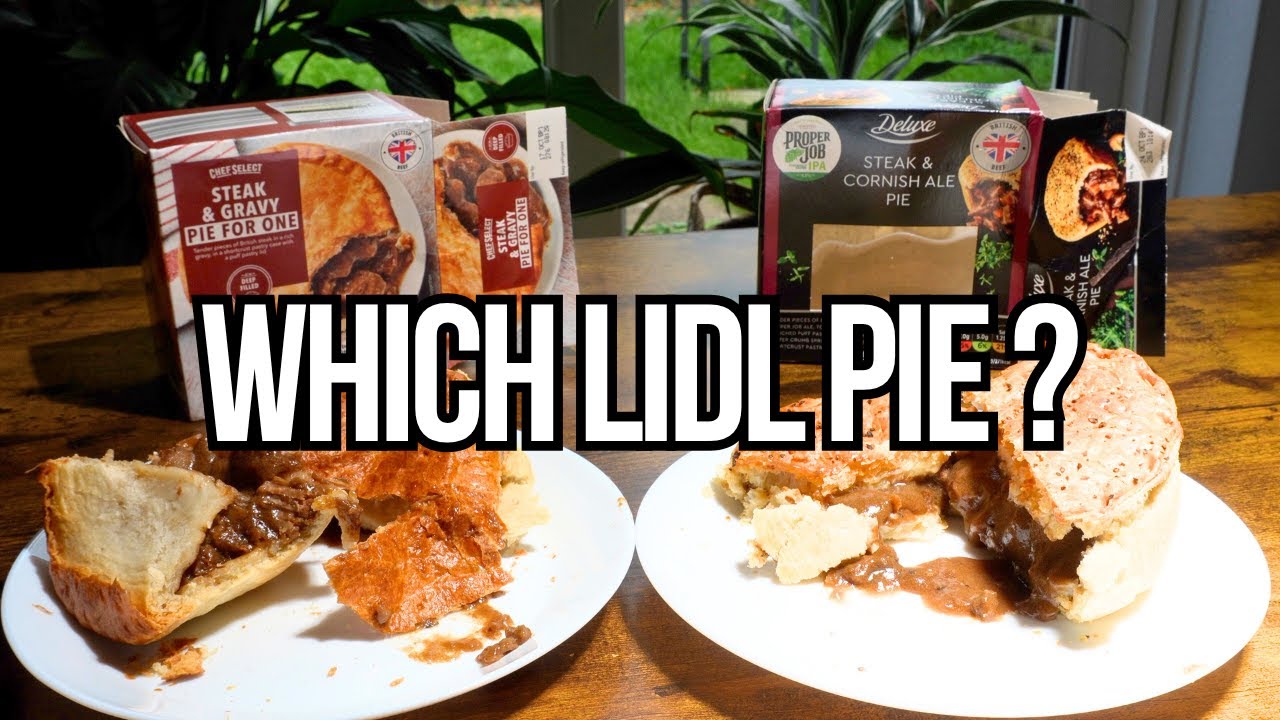 Battle of the Lidl Steak Pies - Chef Select vs Deluxe Cornish Ale