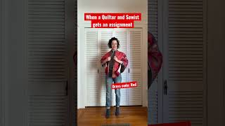 Vintage Vogue Pattern Quilted In 30 Year Old Silk