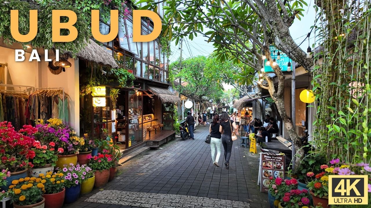 Slow Afternoon Walk in Ubud Bali 🌿 Peaceful Village Vibes (4K)