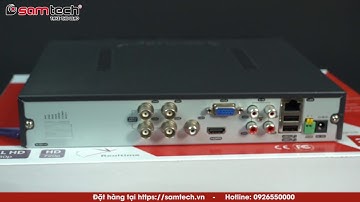 Đầu ghi camera giám sát 6 trong 1 STD-5904 Samtech