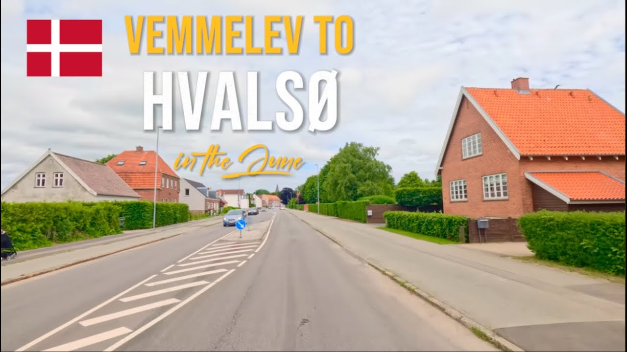 Scenic Drive in Denmark 🇩🇰 | Vemmelev to Hvalsø – June 2024 Adventure ...