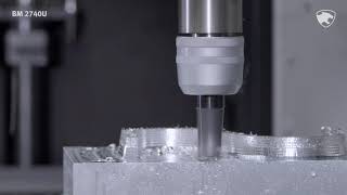 BM 2740Uㅣ S-curve cutting  l Universal head ㅣ5axis double column machining centerㅣDOOSAN CNC