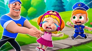 Rescue Little Baby 👶🏻🍼 | Stranger Danger Song + More Nursery Rhymes & Kids Song #LittlePIB