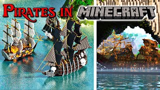 Minecraft Timelapse | The Pirate Kingdom | Minecraft Pirate Island Build Timelapse [2k/60fps] screenshot 5