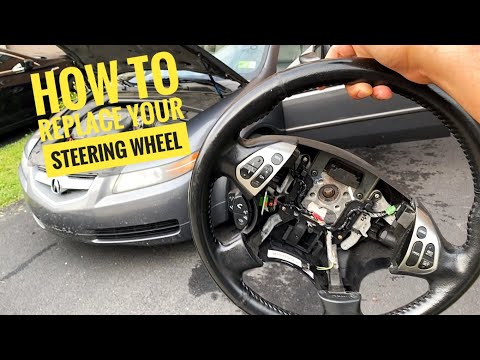 How to replace your steering wheel On Acura TL