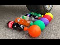 Experiment Car vs Coca Cola, Fanta, Pepsi Balloons | Crushing Crunchy & Soft Things by Car | 09