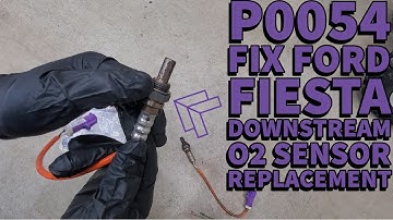 Ford Fiesta P0054 Oxygen Sensor Downstream Replacement How To