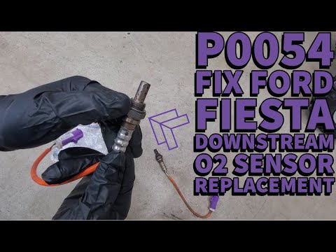 Ford Fiesta P0054 Oxygen Sensor Downstream Replacement How To