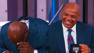 Shaq \& Charles Barkley Can't Stop Laughing as They Roast Each Other! Inside The NBA