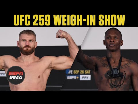 UFC 259 Weigh-In Show | ESPN MMA