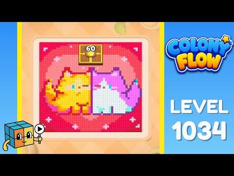 Colony Flow Level 1034 Walkthrough Solution