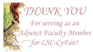 Adjunct Appreciation Week 2016