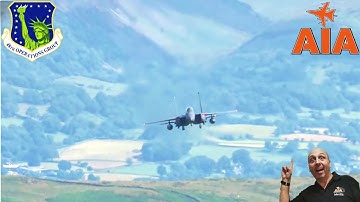 Witness the Stunning Power of the F15 Eagles Flying the MACH LOOP!