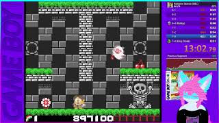 Chill, Chat and SPEEEED - Rainbow islands for GBC any% & 100% Speedrunning - MewsSnep screenshot 5