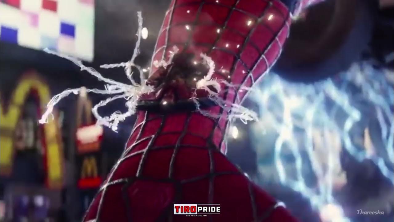 The Amazing Spider Man 2 Ending Scene The Amazing Spider Man 2 End Scene Kid Stands Up Against Rhino Man High