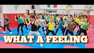 WHAT A FEELING ( Merengue Remix ) - Zumba / Dance Fitness / Workout Dance / Merengue