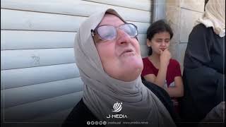 تغطية صحفية | زوجة عم الشهيد طارق ادريس تروي تفاصيل اصابته برصاص الاحتلال في مخيم عسكر فجر الجمعة