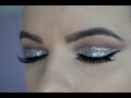 New year  silvester glam  cut crease  jessica ruge