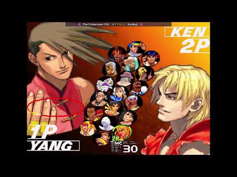 The Fisherman (Yang) VS Kyokuji (Ken) 3 Sets FT10 [Street Fighter 3: 3rd Strike] [Fightcade] Aug '21