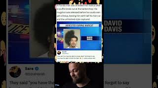 A florida man was arrested mid-haircut after a scuffle broke out at the barbershop #forkbomb #blithe