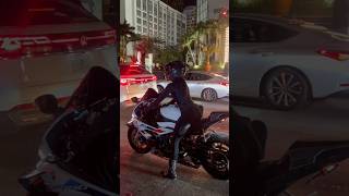 Why is everyone shock?😳. #bikegirl #viral #foryoupage #biker #s1000rr