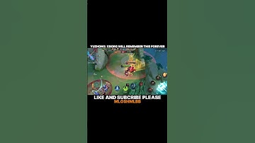YUZHONG : XBORG WILL REMEMBER THIS FOREVER | YUZHONG EXP LANE GAMEPLAY  #mlbb