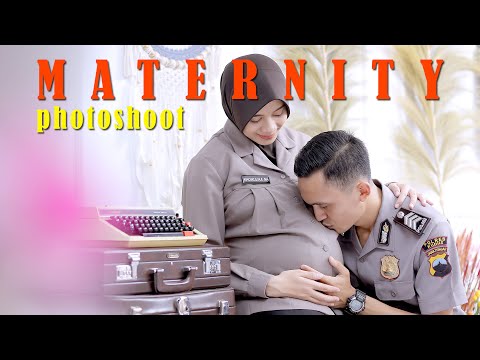 FOTO IBU HAMIL BERHIJAB DAN SUAMI ROMANTIS KEKINIAN RULI & AFIF