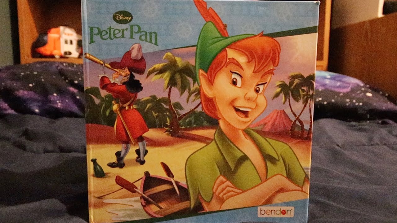 Disney: PETER PAN Story Book ft. Tinkerbell - Quick Fun Storytime Read Aloud For Kids