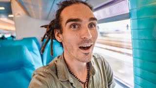 ON THE FASTEST TRAIN IN THE WORLD!