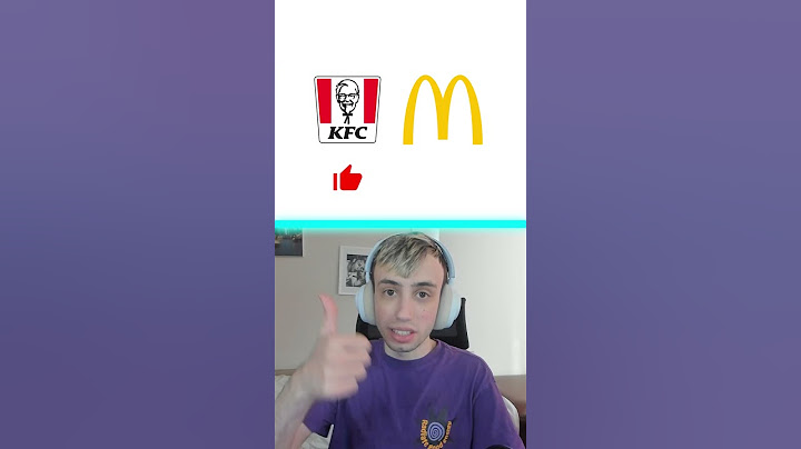 KFC или McDonalds? 🍗🍟